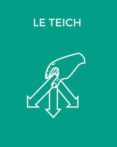 Bouton déchèterie Le Teich