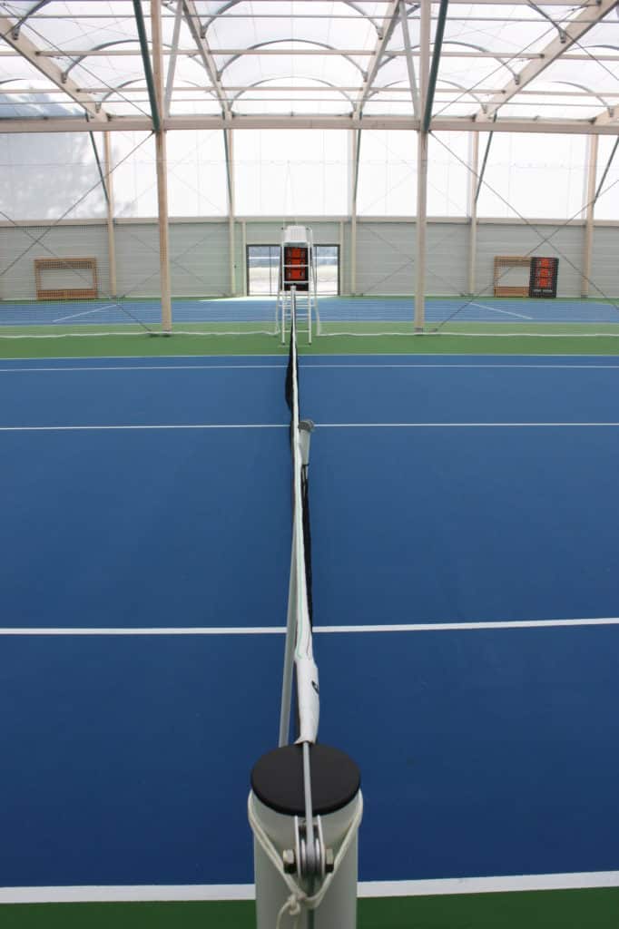 Les terrains de tennis couverts du Teich L'Agglo COBAS