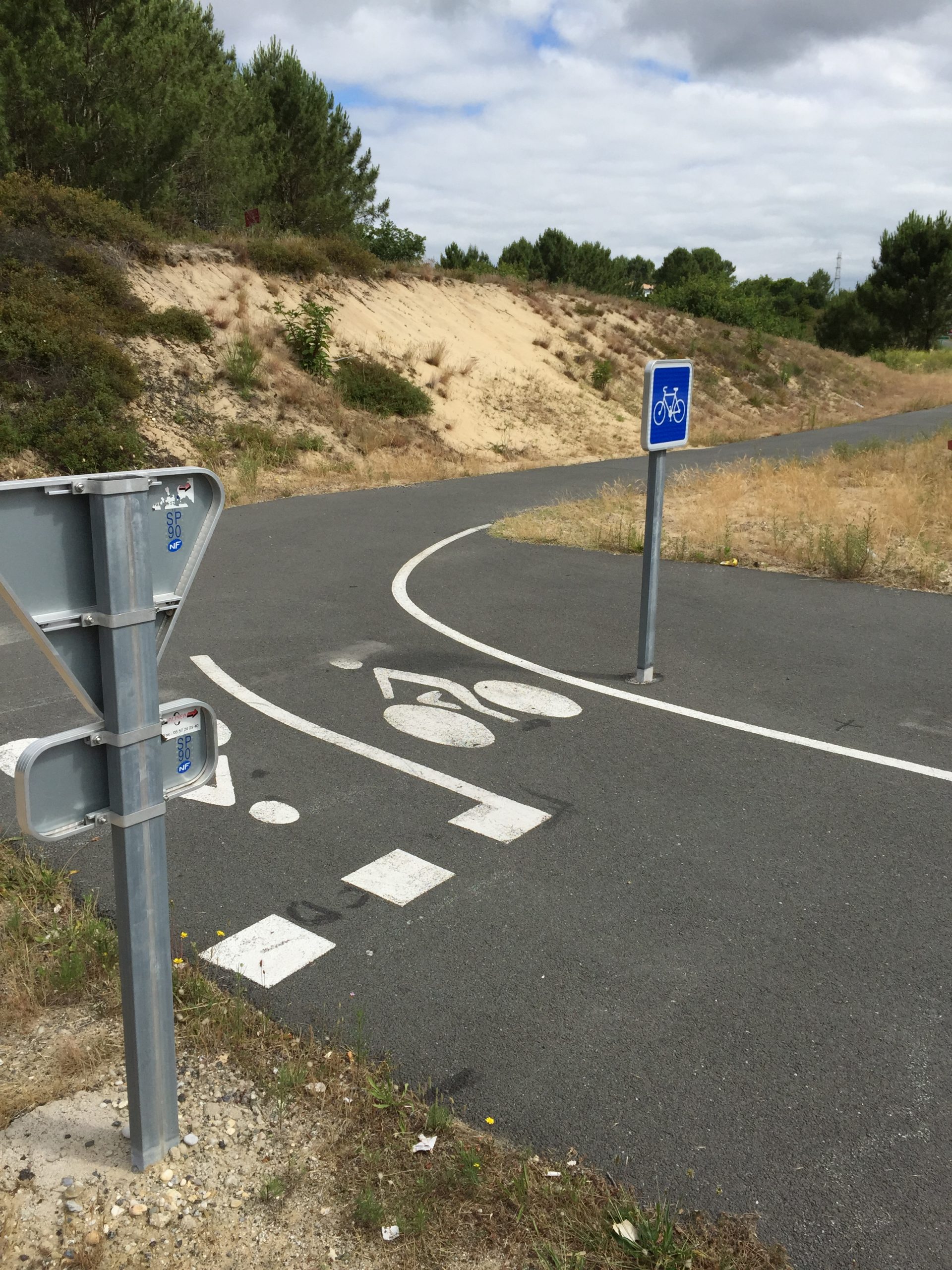 Photo piste cyclable Pyla sur Mer